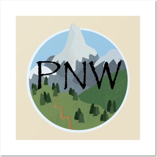 Pacific north west Posters and Art